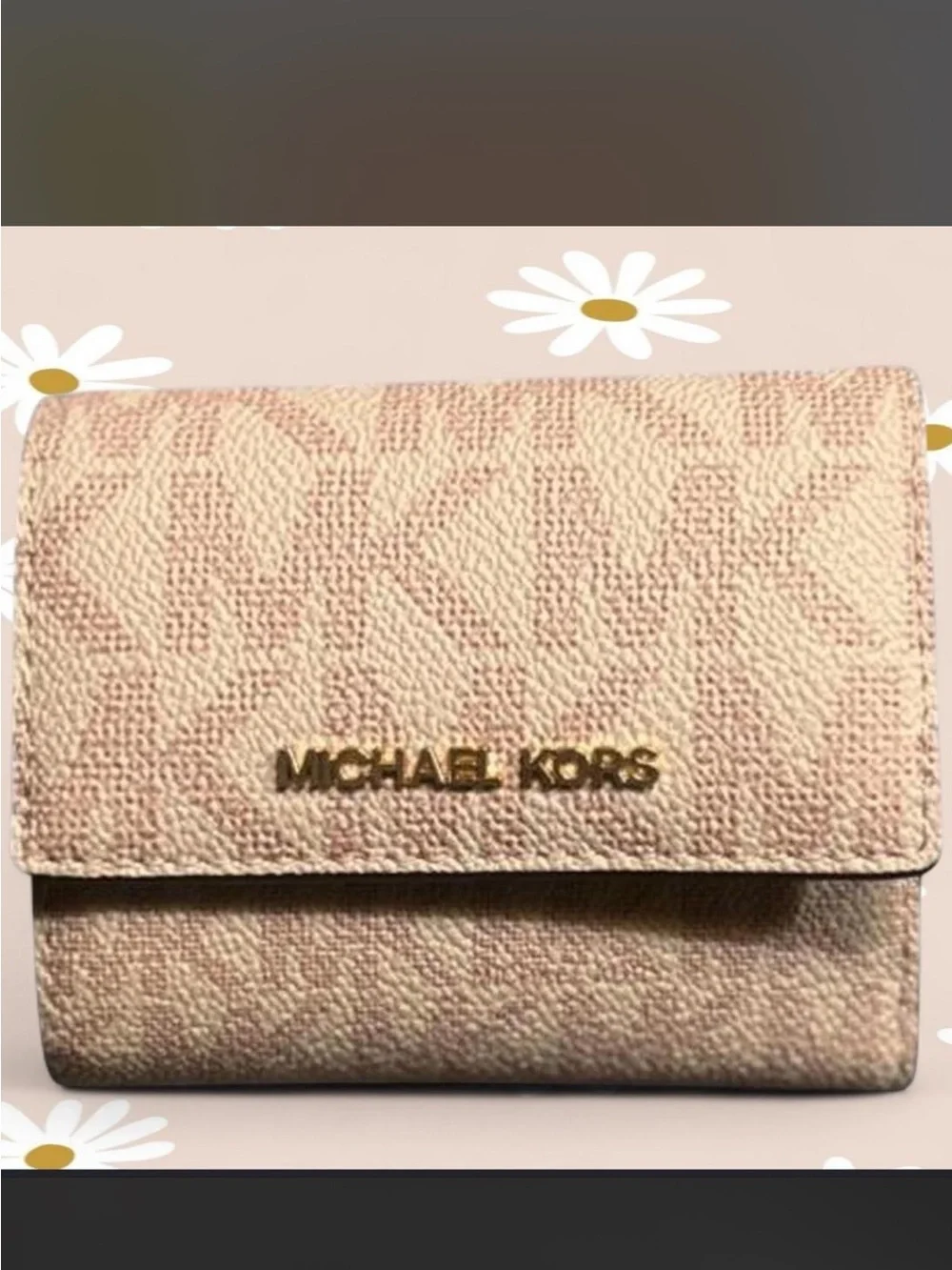 NWT Michael Kors XS trifold wallet.